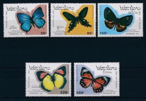 [31351] Laos  1993 Butterflies Schmetterlingen Papillons  MNH