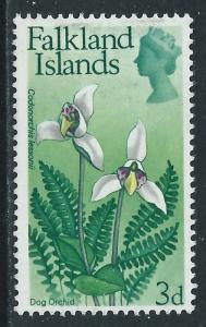 Falkland Islands, Sc #169, 3d MH