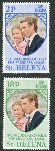 St Helena #277-8 MNH