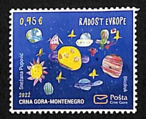 Montenegro 2022, European joy 1v, MNH