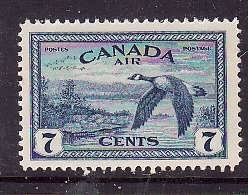 Canada-Sc#C9-Unused 7c deep blue Air Mail-og-NH-1946-Cdn581-