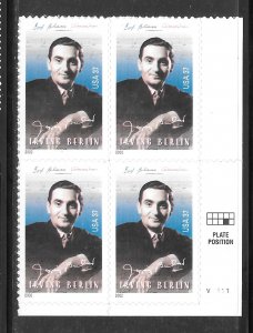 #3669 MNH Plate Block