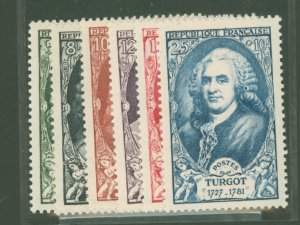 France #B238-B243  Single (Complete Set)