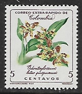 Colombia # C364 - Odontoglossum - MNH.....[Zw11]