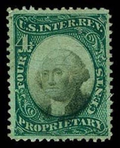 U.S. REV. PROPRIETARY RB4a  Mint (ID # 62069)