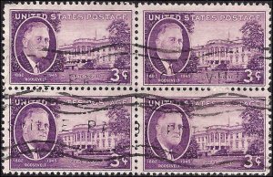 932 Used... Block of 4... SCV $1.00