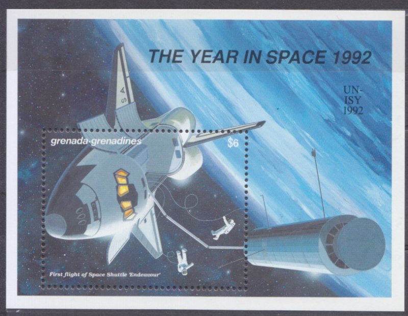 1992 Grenada Grenadines 1640/B258 Space Shuttle Columbia 7,00 €