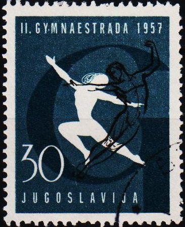 Yugoslavia. 1957 30d S.G.857 Fine Used