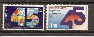 United Nations - Geneva 188-189 MNH