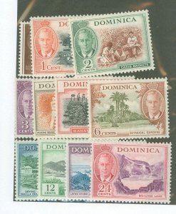 Dominica #122-32 Unused