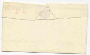US Stampless Cover Middletown, PA Folded Letter April 3, 1834 6c Rate