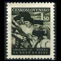 CZECHOSLOVAKIA 1948 - Scott# 350 Serfdom Set of 1 LH