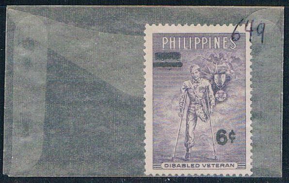 Philippines 649 Unused Disabled Vet 1959 (P0237)