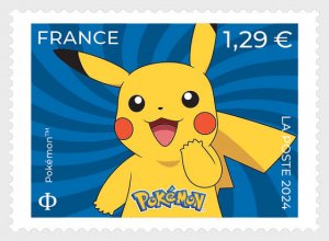 2024 France Pokemon  (Scott NA) MNH