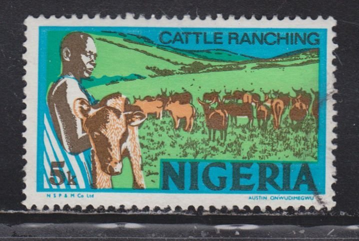 Nigeria 294 Cattle Ranching 1974