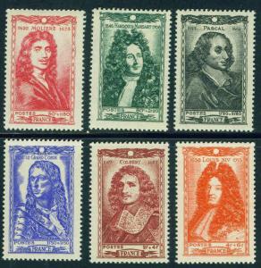 FRANCE Scott B179-184 MNH** 1944 Semi Postal set  CV$9