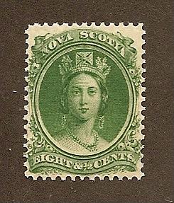 Nova Scotia  Scott #11  Mint NH    Scott CV $18.00