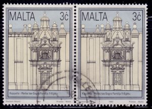 Malta, 1992, Historic Building in Valletta, 3c, sc#805, used*