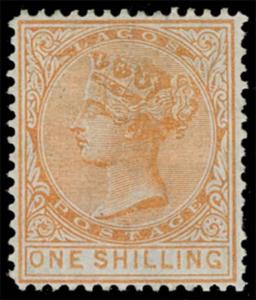 Lagos Scott 12 Gibbons 16 Mint Stamp