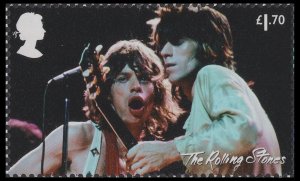 GB 4618 The Rolling Stones July 1972 New York City £1.70 single MNH 2022