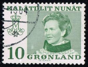 Greenland #87 Queen Margrethe; Used (0.25)
