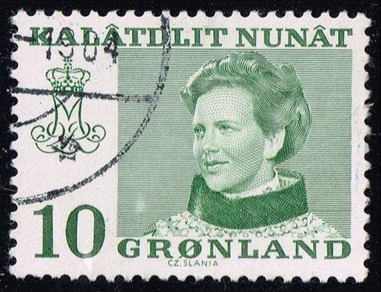 Greenland #87 Queen Margrethe; Used (0.25)