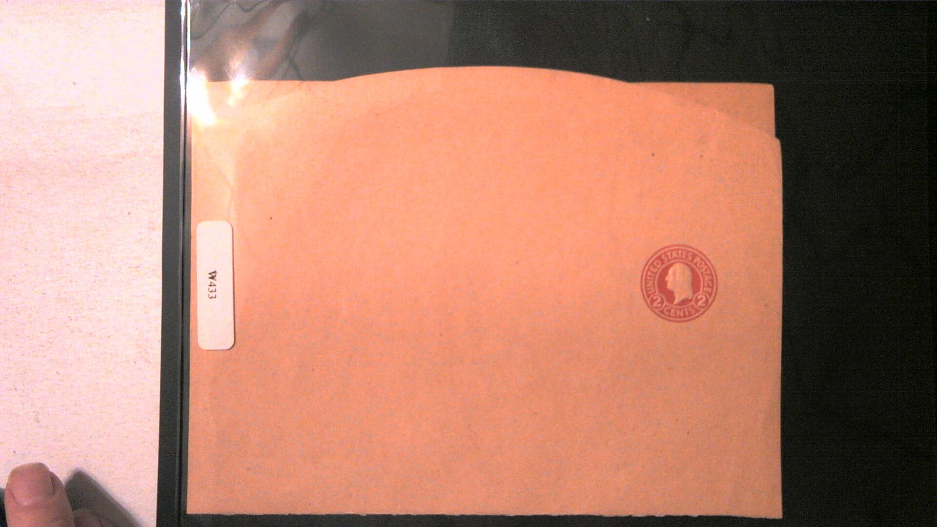 US Postal Wrapper: Scott# W433 Mint Entire | United States, Back of ...