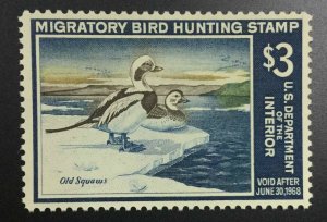 MOMEN: US STAMPS #RW34 DUCK MINT OG NH VF/XF LOT #75691*