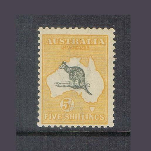 Australia 1918 Kangaroos SG 42 MH