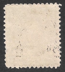 Doyle's_Stamps: Used 1894 ALMOST JUMBO 4c Small Banknote, Scott #254