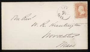 #94 cvr F Grille well centered light cxl Lowell Mass crease