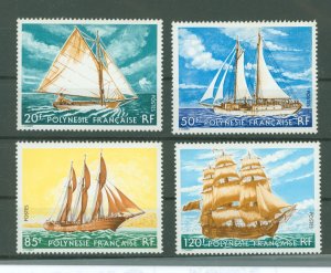 French Polynesia #296-299 Mint (NH) Single (Complete Set)