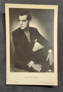 Vintage Germany Photo postcard Film Movie actor VIKTOR DE KOWA German Post card