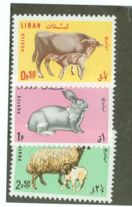 Lebanon #440-2 Unused Single (Complete Set)