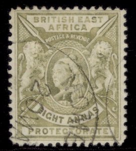 BRITISH EAST AFRICA QV SG74, 8a grey-olive, VERY FINE USED. CDS