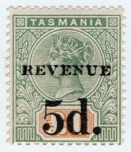 (I.B) Australia - Tasmania Revenue : Stamp Duty 5d on £1 OP