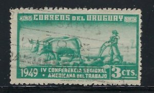 Uruguay 579 Used 1949 issue (fe5139)
