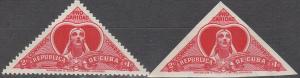 Cuba #B4 Perf & Imperf MNH F-VF  (S10235)