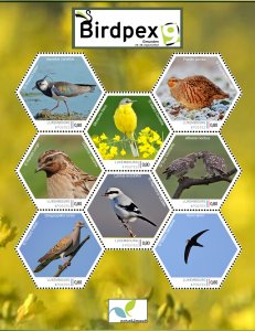 Stamps of Luxembourg (pre order) 2022 - meng.post - Gmunden-Birdpex 2022.