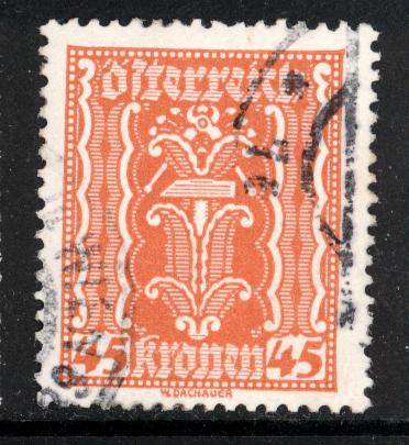 Austria 1922  Scott #263 used