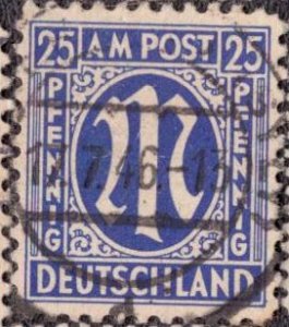 Germany Allied Occupation - 1945 3N13a Used