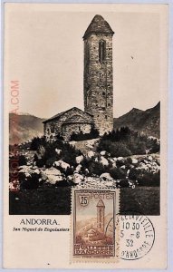 ad8711 - ANDORRA - POSTAL HISTORY - Maximum Card 1932-