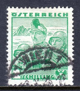 Austria - Scott #373 - Used - Pencil/rev. - SCV $3.50