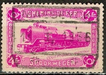 Belgium; 1934: Sc. # Q182: O/Used Single Stamp