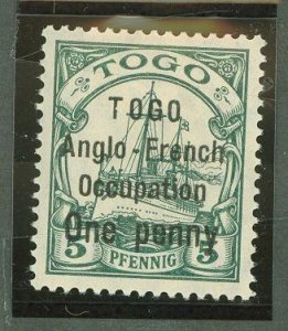 Togo #47 Unused Single