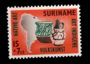 Suriname Scott B71 MH* 1960 stamp