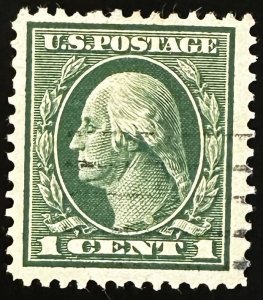 US #405 Used F/VF - 1c Washington 1912 [U5.9.2]