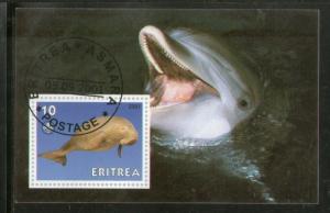 Eritrea 2001 Fish Marine Life Animals M/s Cancelled # 3956