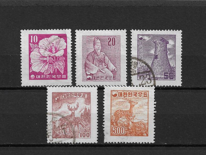 Korea Scott # 235-339 Set Laid Paper VF Used+Mint ! see pic !