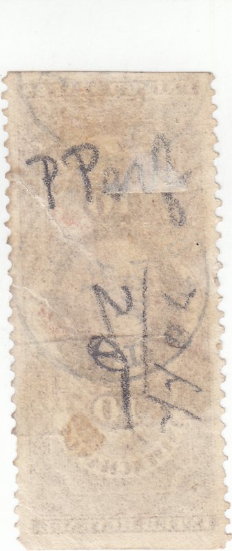 Scott # R53b- Revenue stamp - 40c Inland Exchange, brown -  Used 